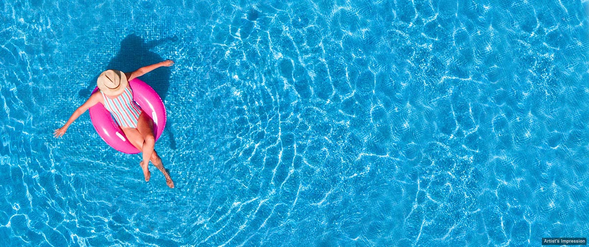 Outdoor Swimming Pool at ACE Starlit