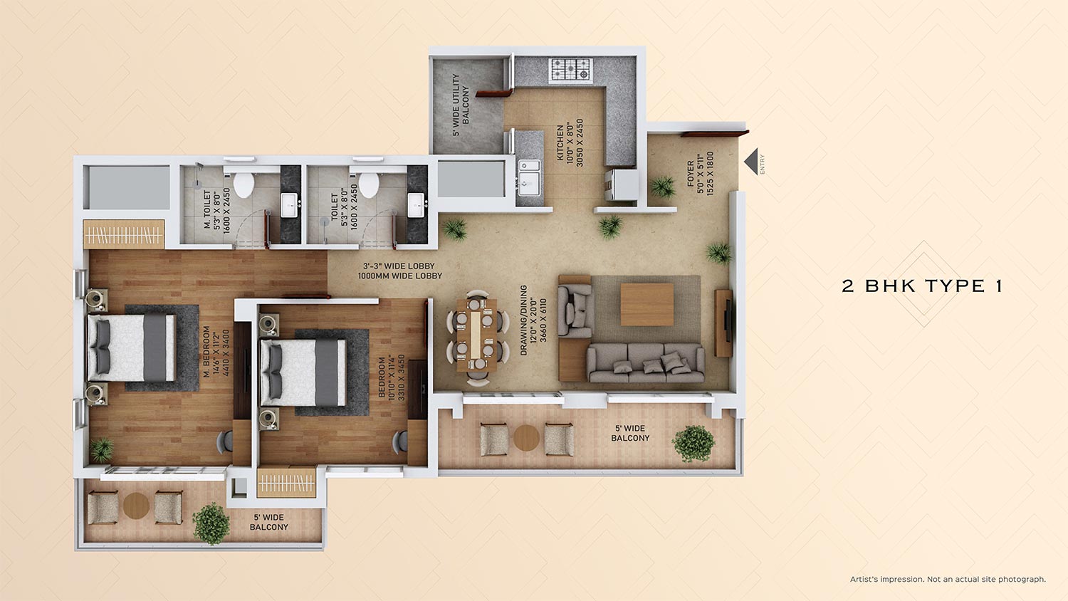 ACE Starlit Floor Plan Diagram